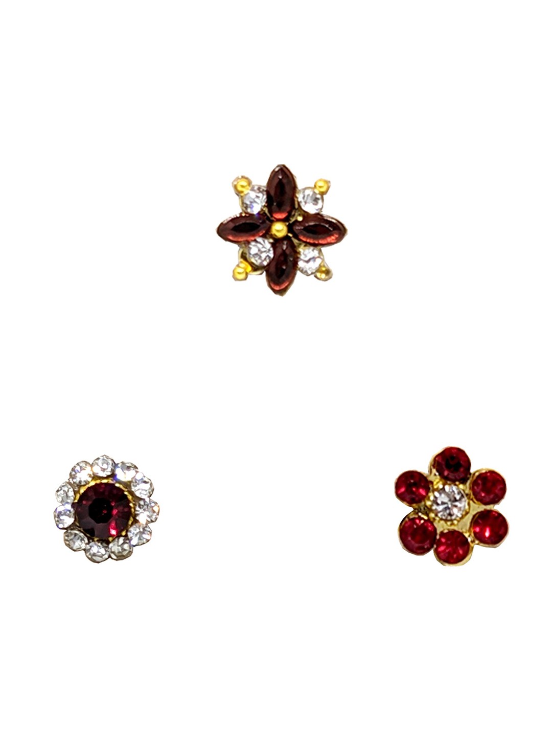 

Comet Busters Stick On Self-Adhesive Bindi, Maroon
