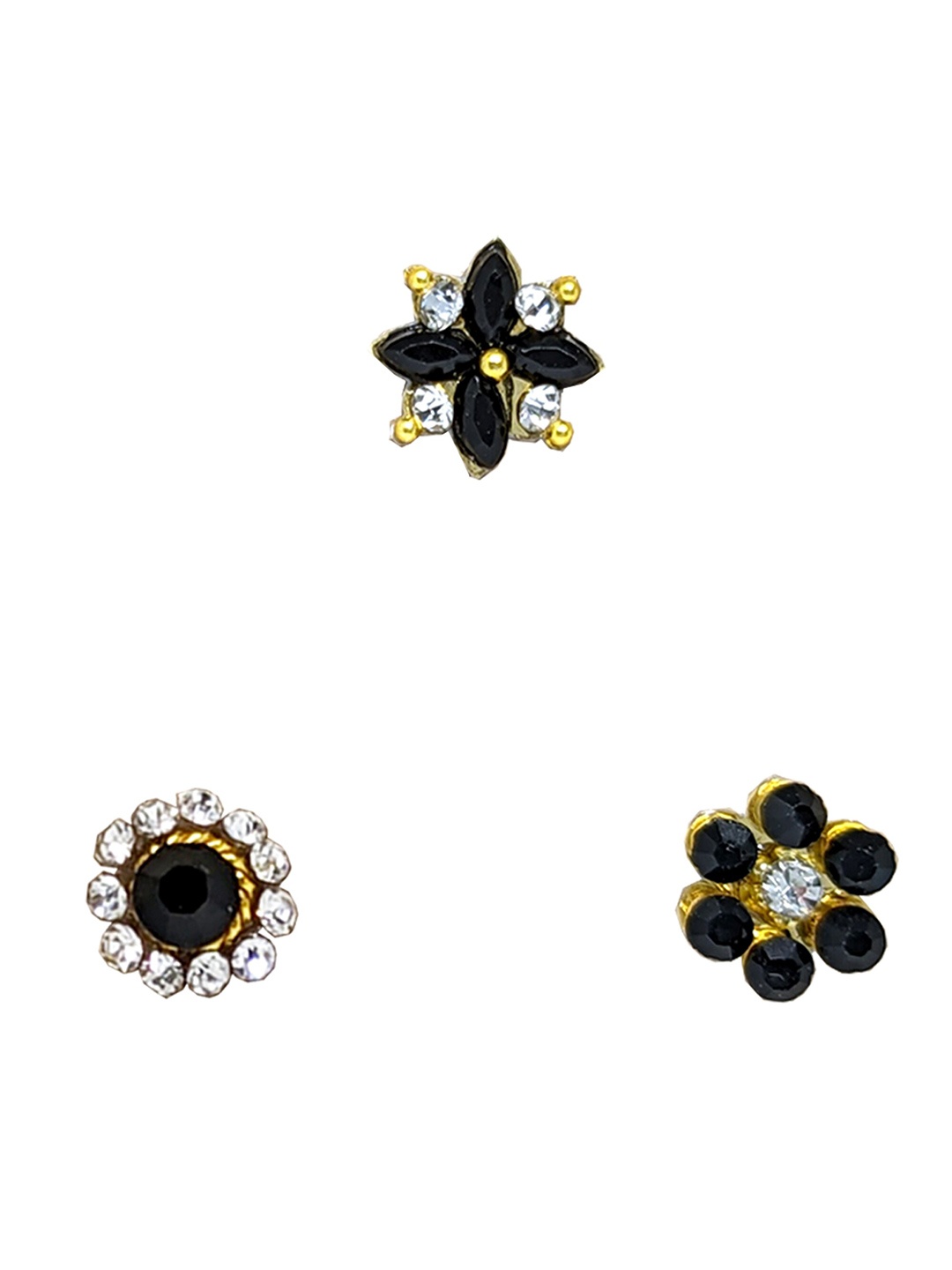 

Comet Busters Stick On Self-Adhesive Bindi, Black