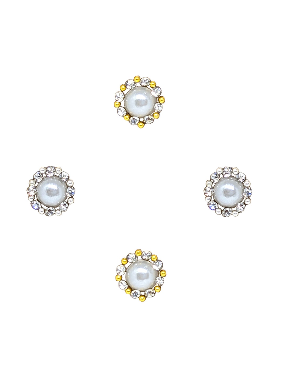 Comet Busters Stick On Self-Adhesive Bindi, White