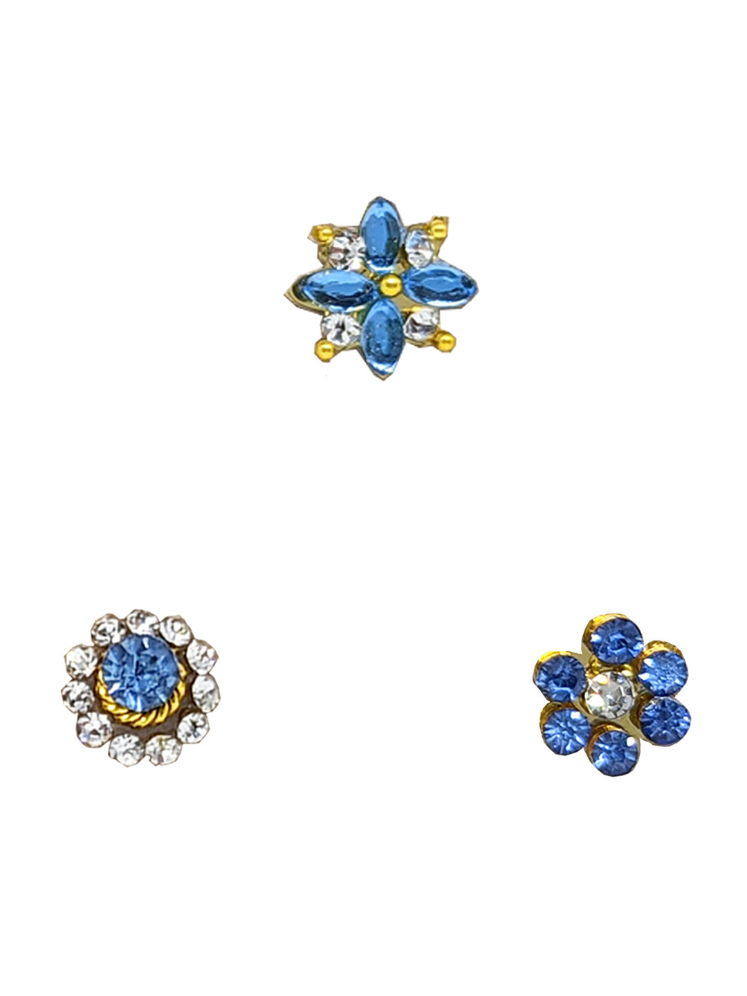 

Comet Busters Stick On Self-Adhesive Bindi, Blue