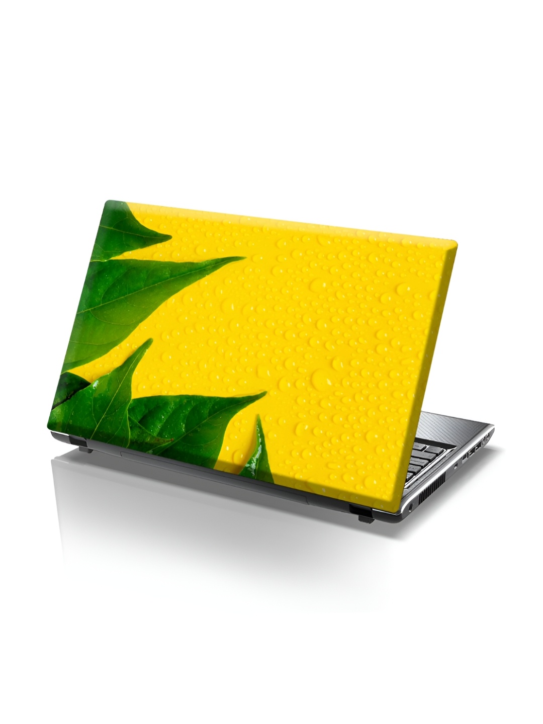 

CVANU Yellow & Green Bubble Printed Self Adhesive Laptop Sticker
