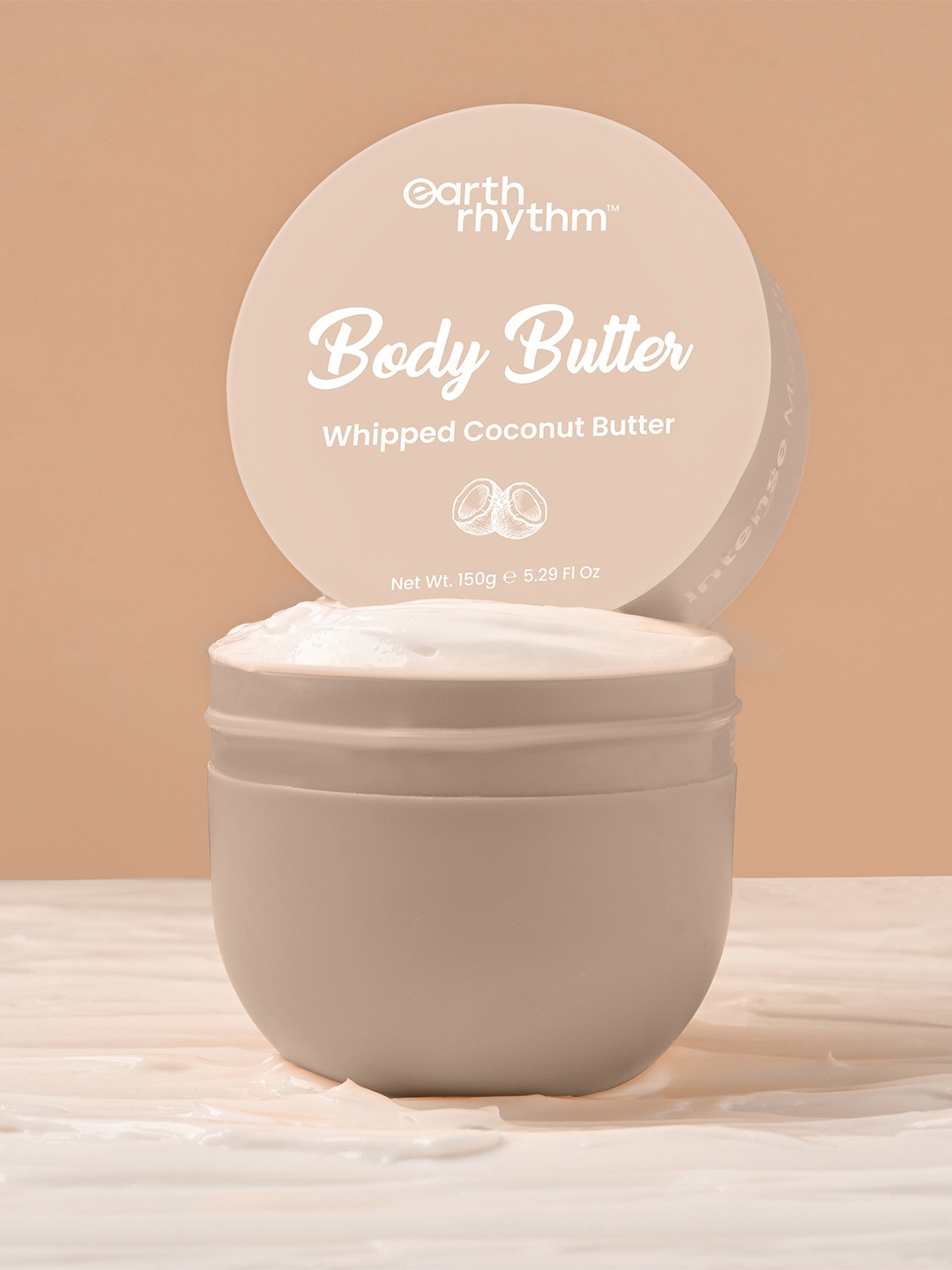 

Earth Rhythm Coconut Body Butter - 150g, Na
