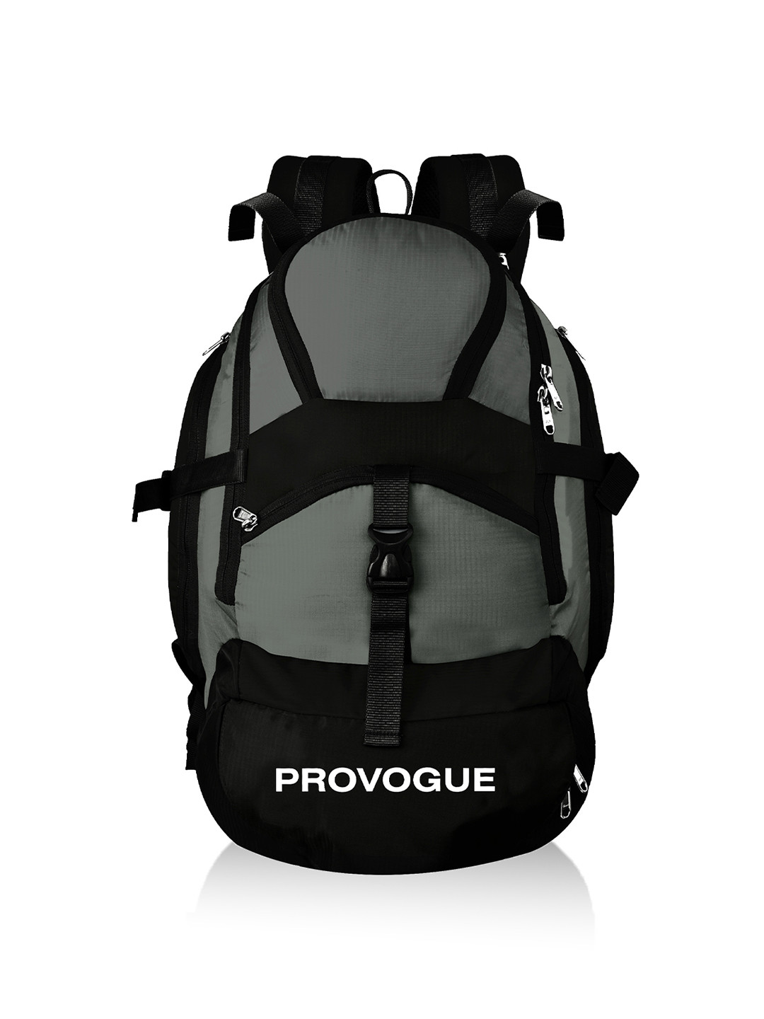 

Provogue Unisex duraBase Compression Straps Backpack, Grey