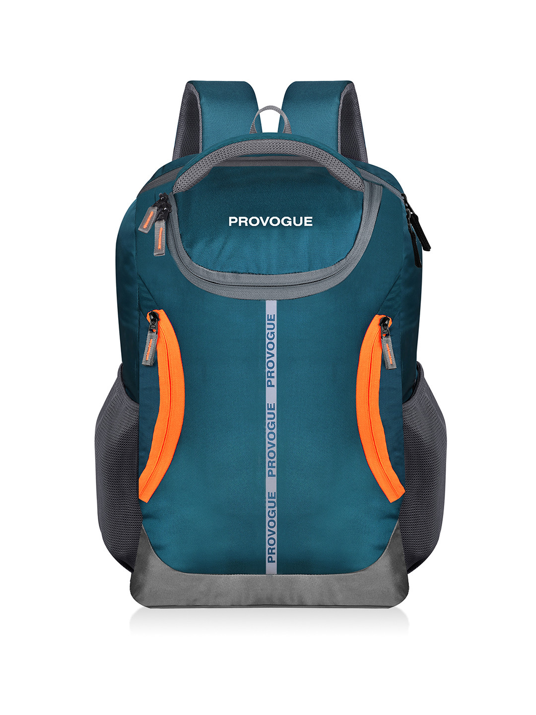 

Provogue Unisex Brand Logo Backpack With Anti-Theft, Turquoise blue