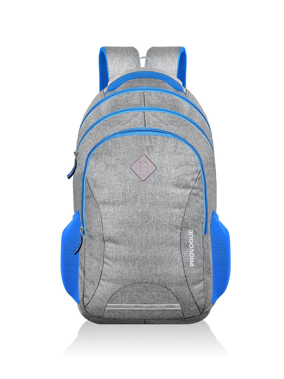 

Provogue Unisex Anti-Theft Brand Logo Backpack Up To 18 Inch, Grey