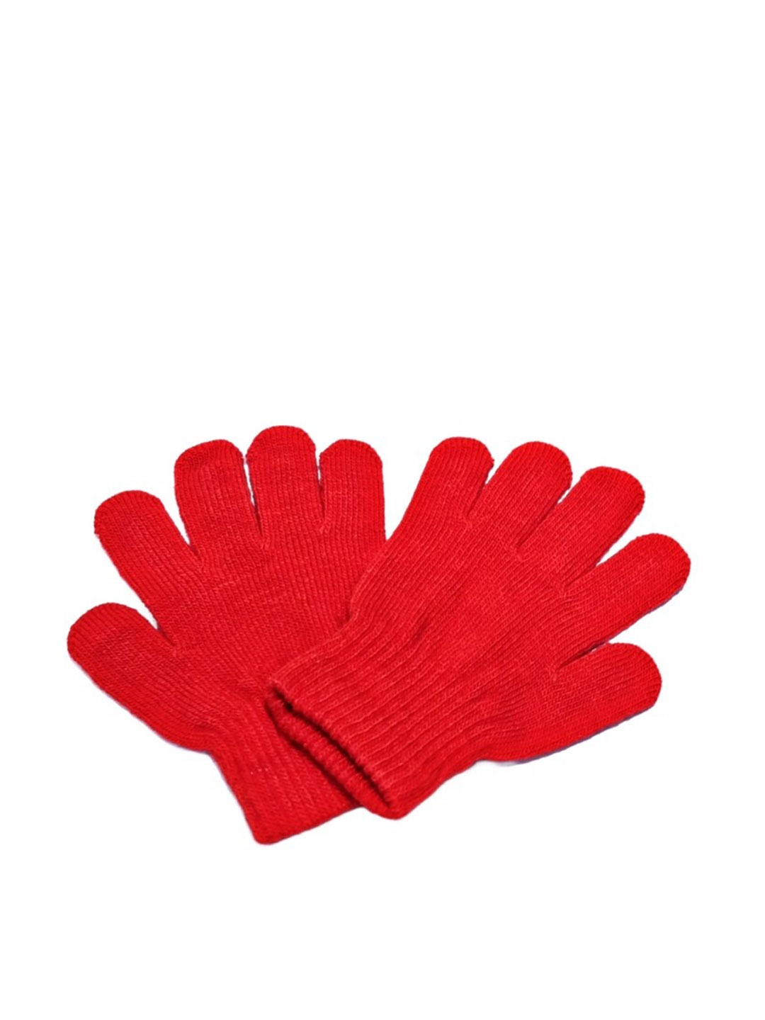 

TIPY TIPY TAP Girls Full Finger Woolen Winter Gloves, Red