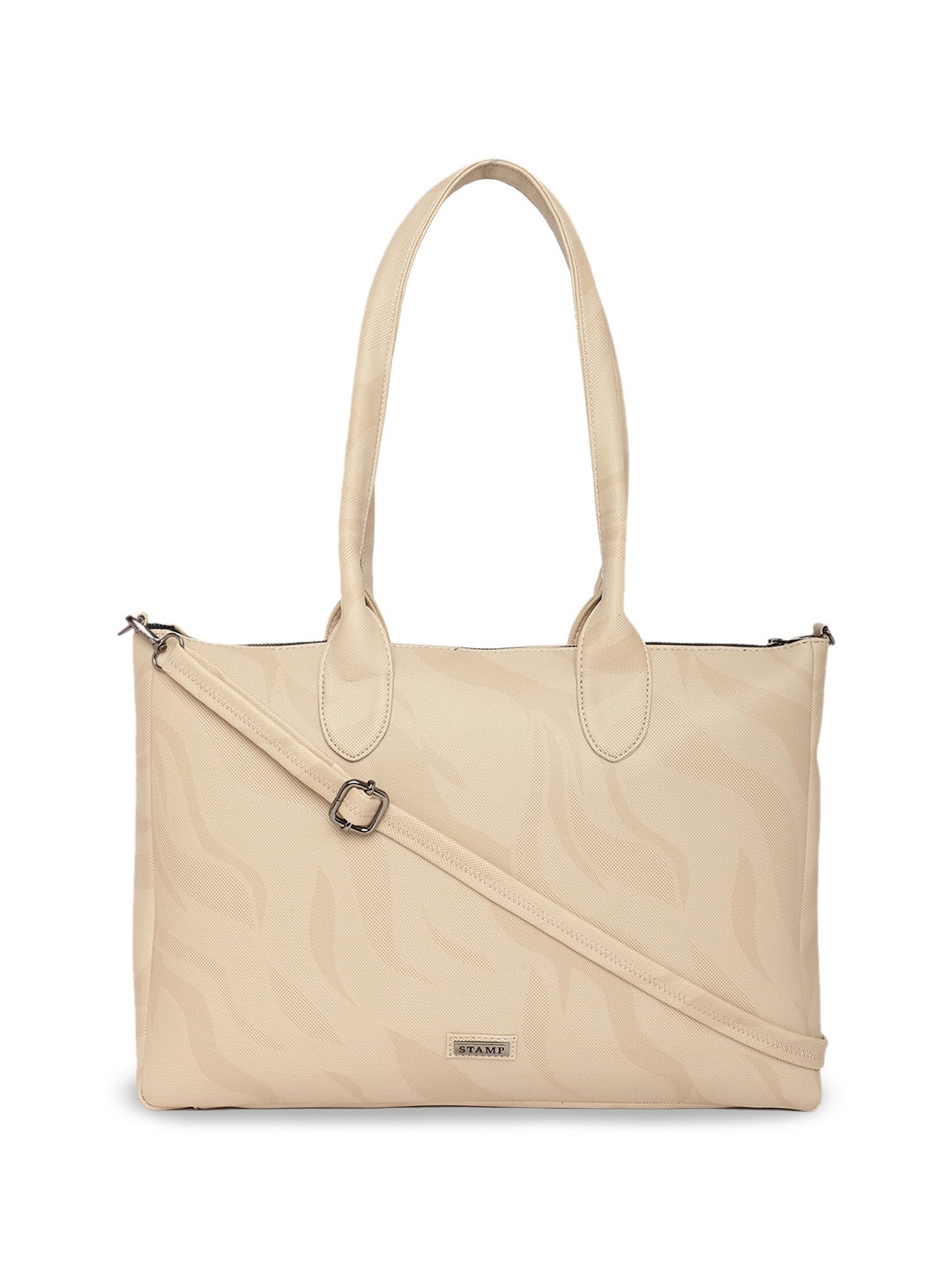 

Stamp Shoulder Bag, Cream