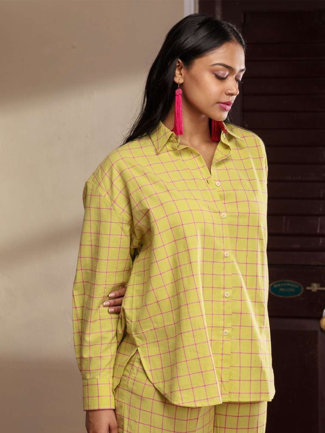 

Wellbi Lime Green Dress