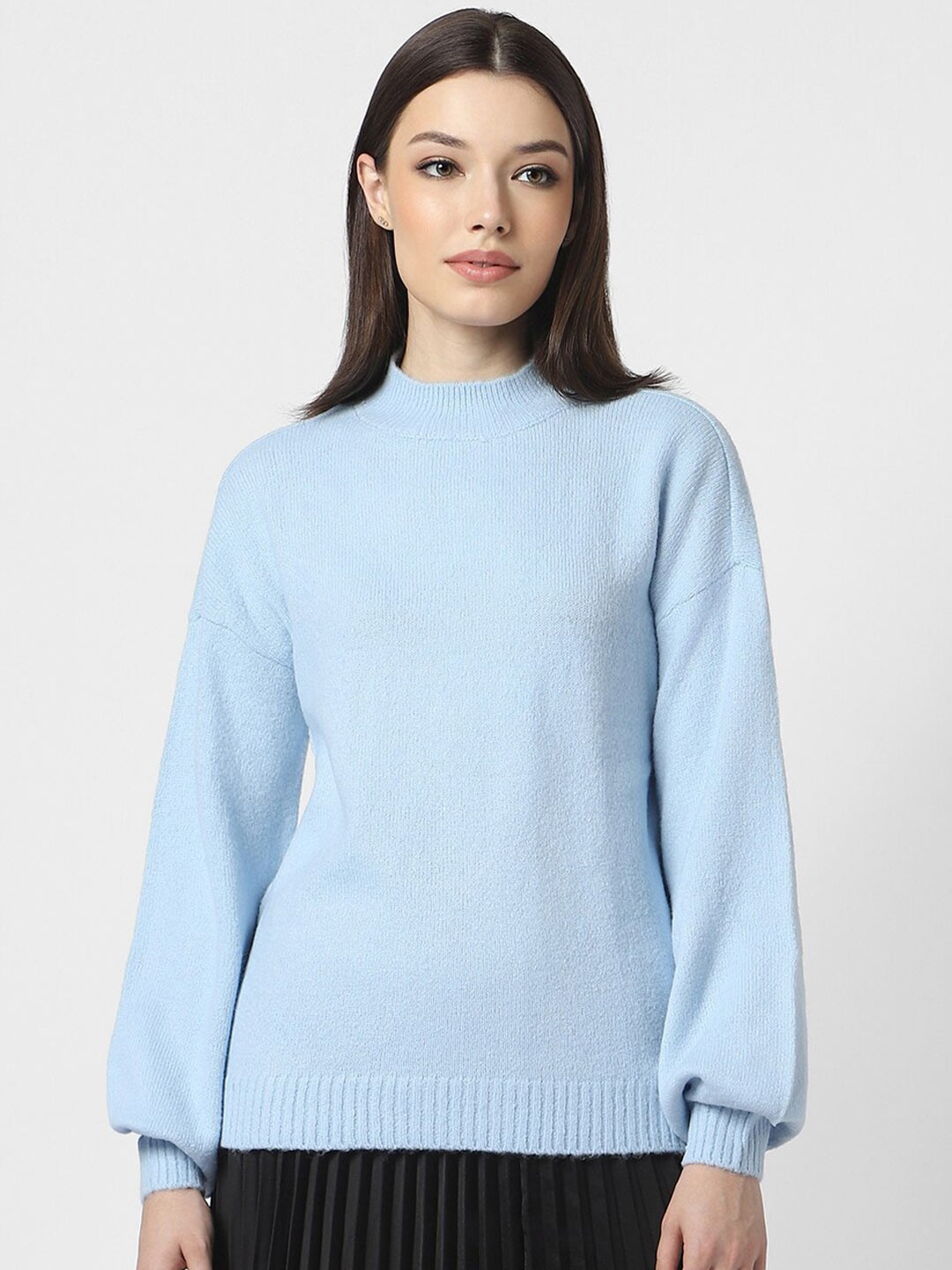 

Van Heusen Woman Round Neck Pullover, Blue