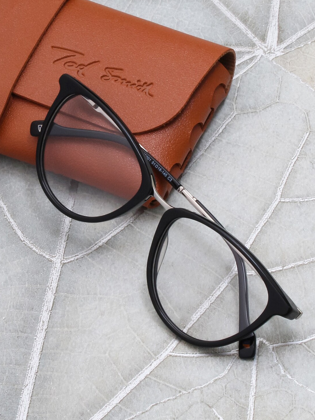 

Ted Smith Women Full Rim Cateye Frames TS-MARCELLO_C3, Black