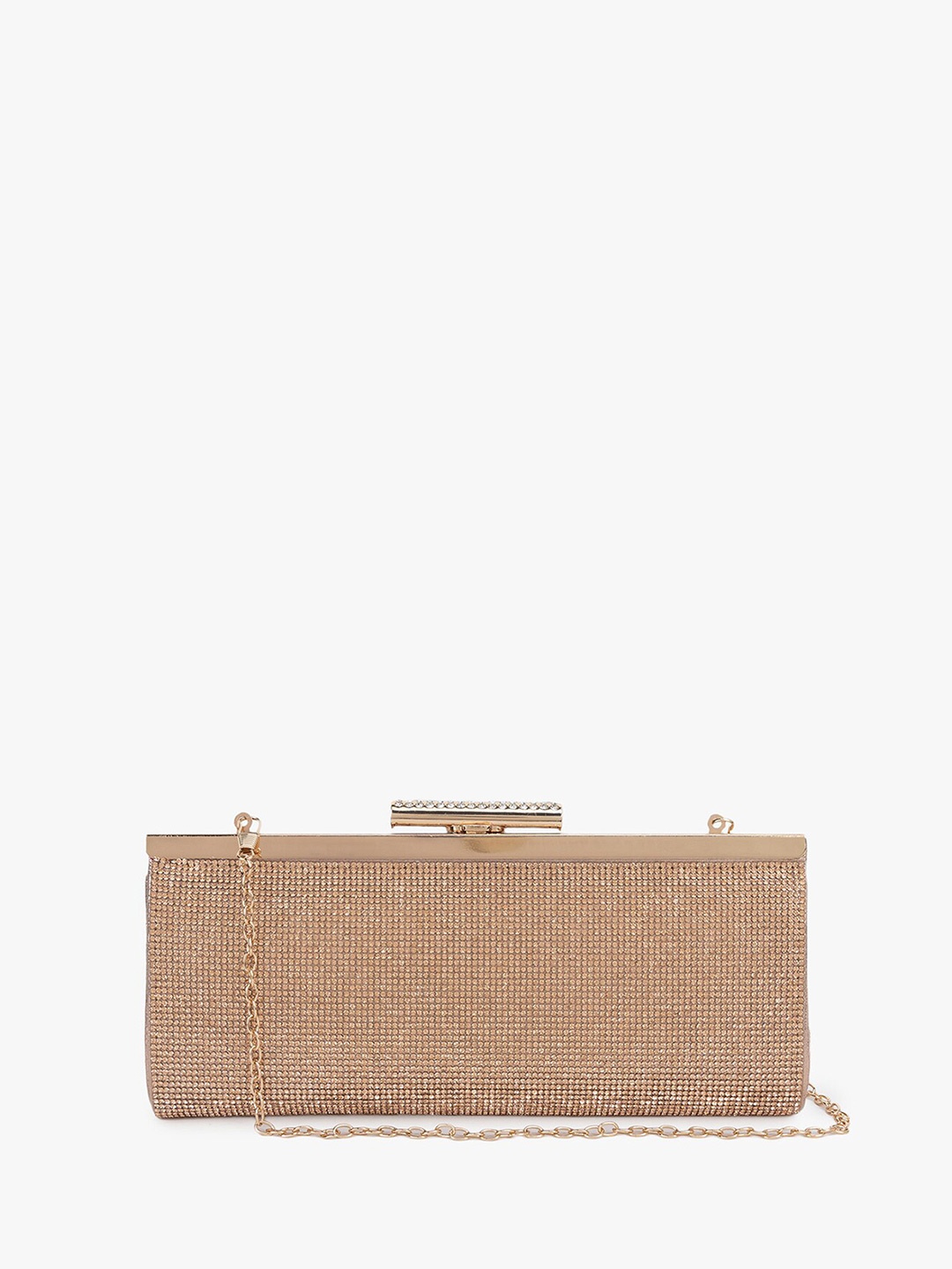 

Kazo Embellished Fabric Purse Clutch, Gold
