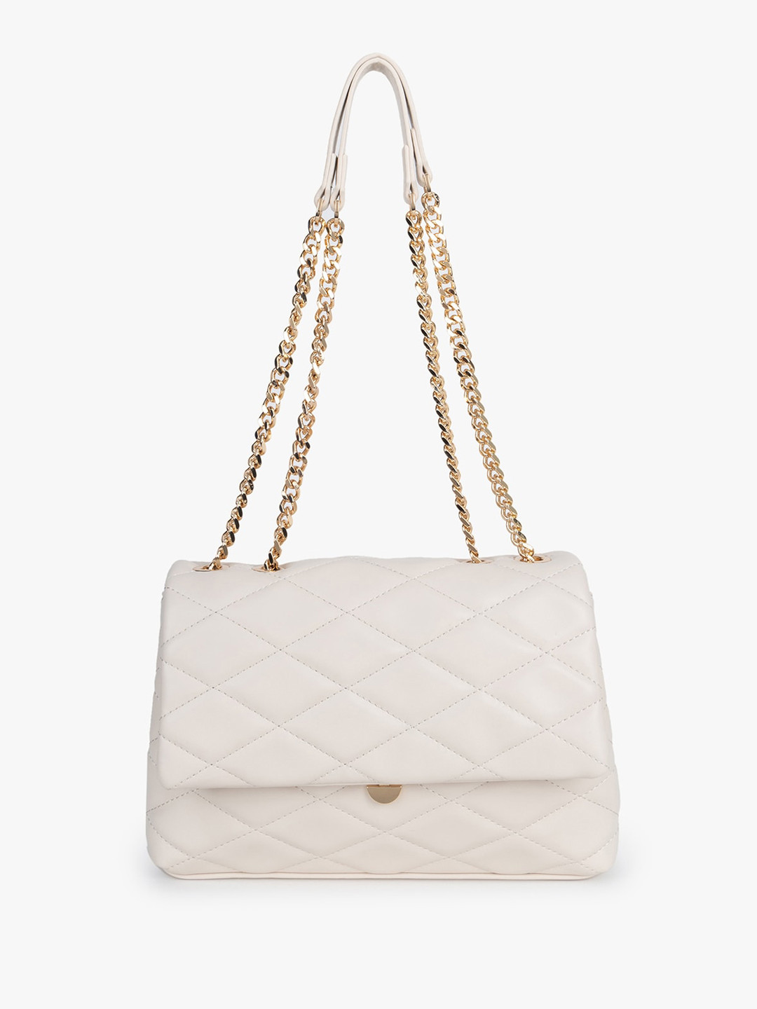 

Kazo Textured Structured Sling Bag, Off white