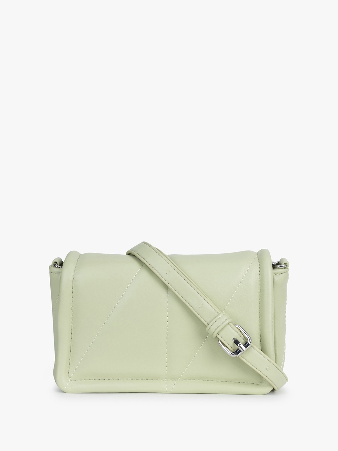 

Kazo Structured Sling Bag, Sea green