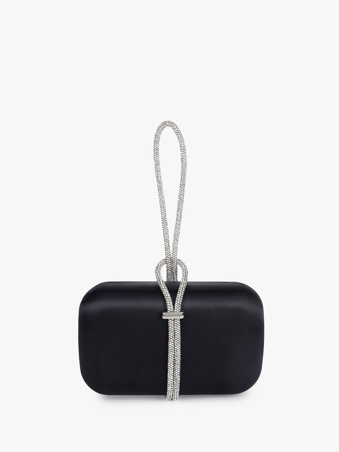 

Kazo Embellished Box Clutch, Black
