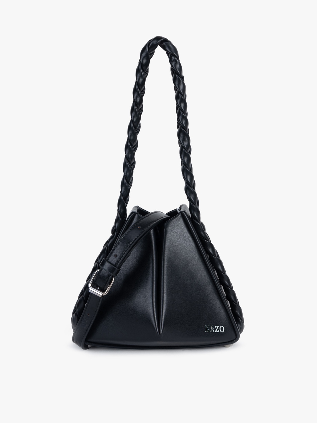 

Kazo Structured Handheld Bag, Black