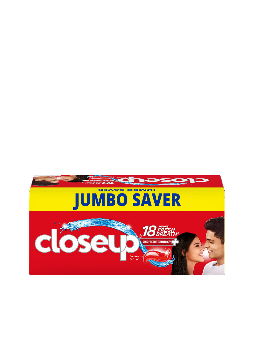 

Closeup Set Of 4 Everfresh+ Red Hot Triple Fresh Formula Anti-Germ Toothpaste - 150g Each