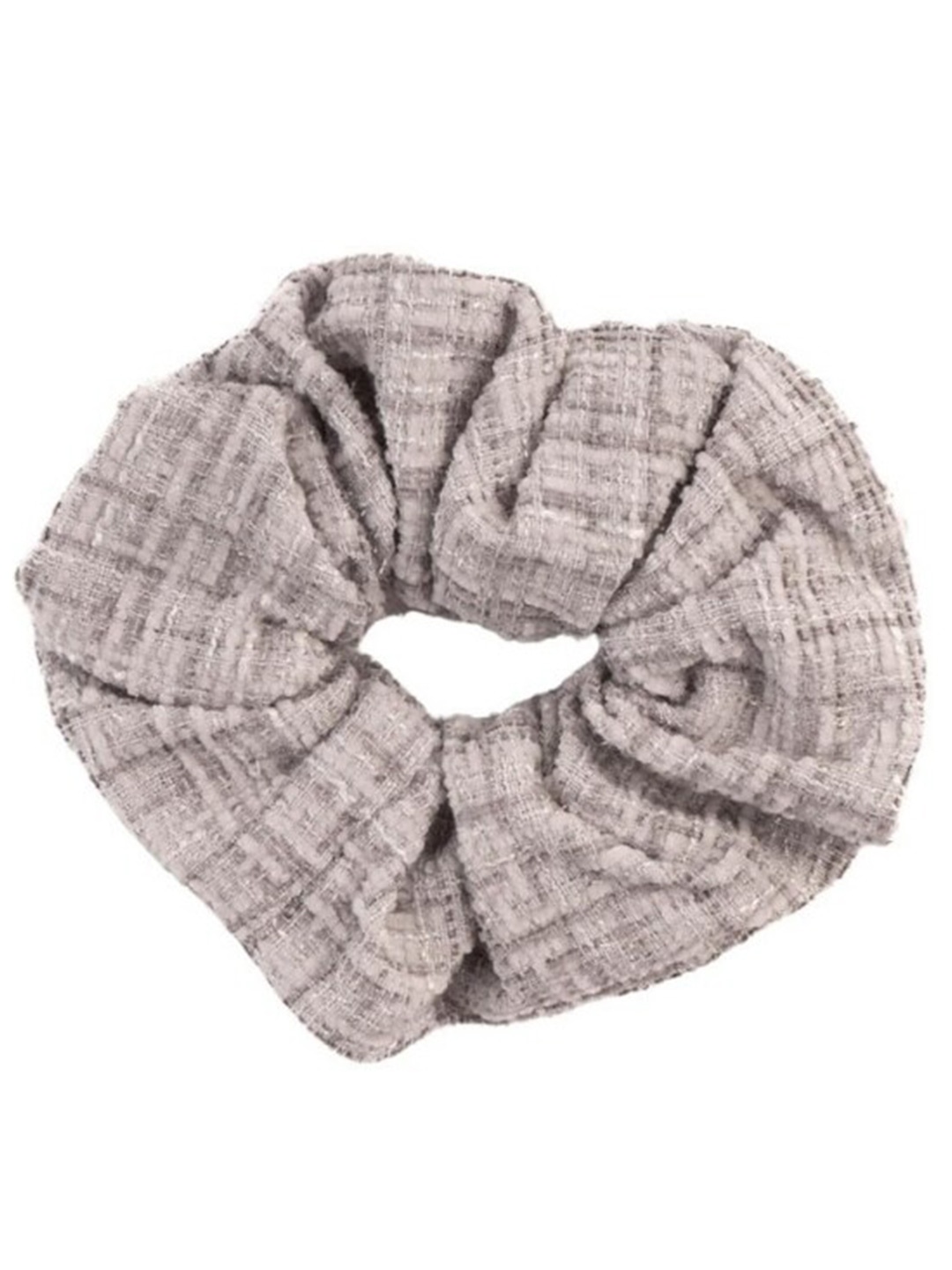 

Lulala Self Design Scrunchies, Grey