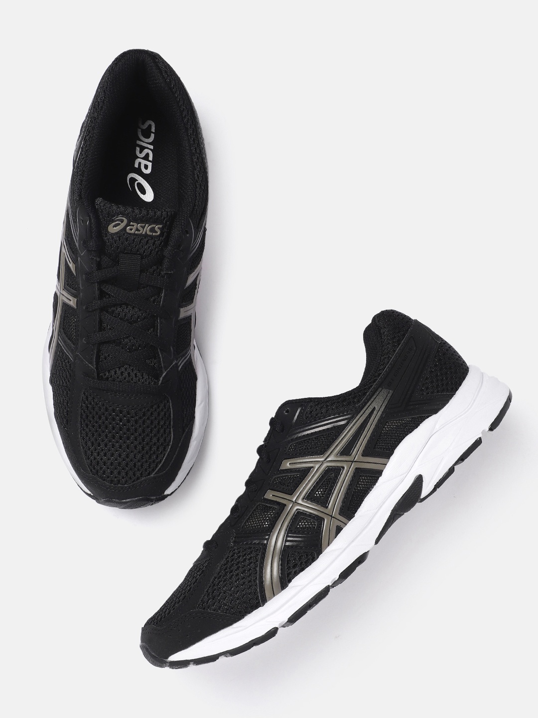

ASICS Men Gel-Contend 4B+ Running Shoes, Black