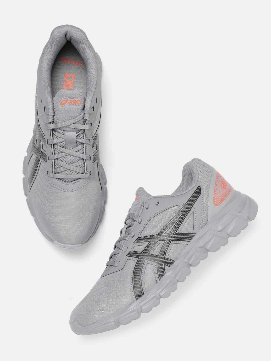 

ASICS Men Woven Design Gell-Quantum Lyte II Sneakers, Grey