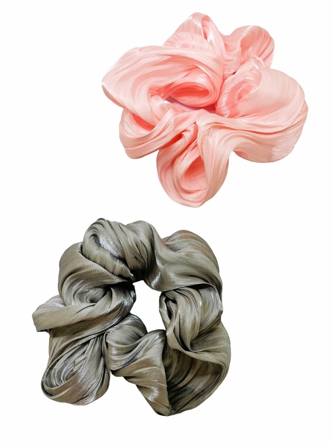 FEMMIBELLA Set of 2 Ponytail Holders, Grey