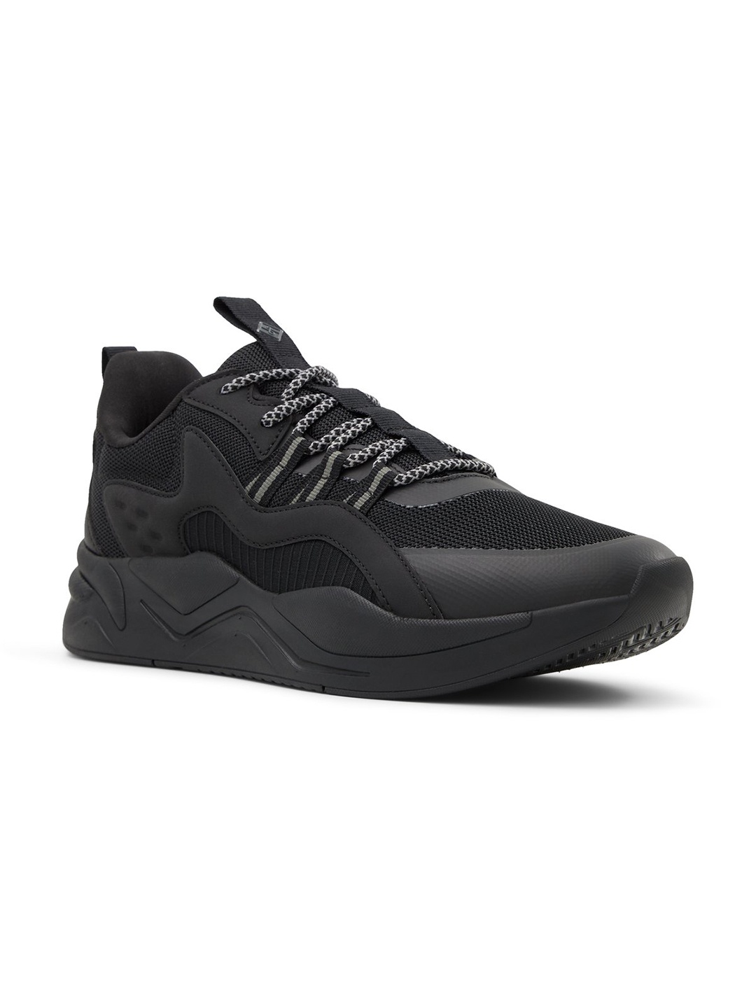 

Call It Spring Men Woven Design Sneakers, Black