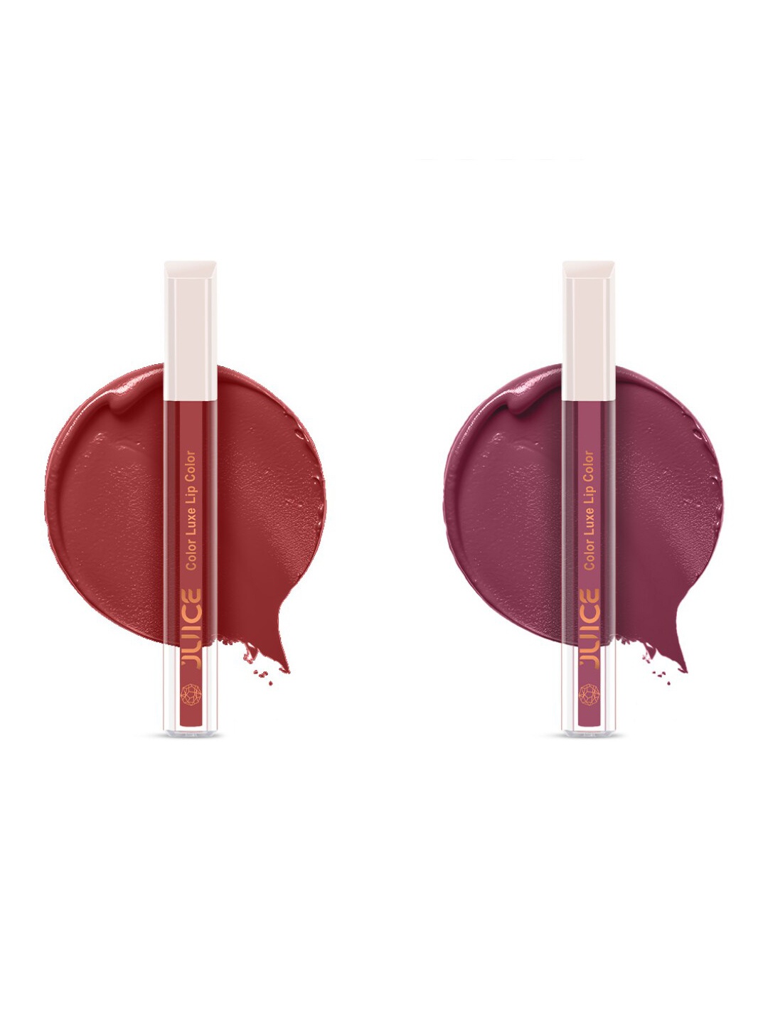 

JUICE Color Luxe 2-Pcs Transfer proof Lip Color - 5ml Each - M01-M17, Nude