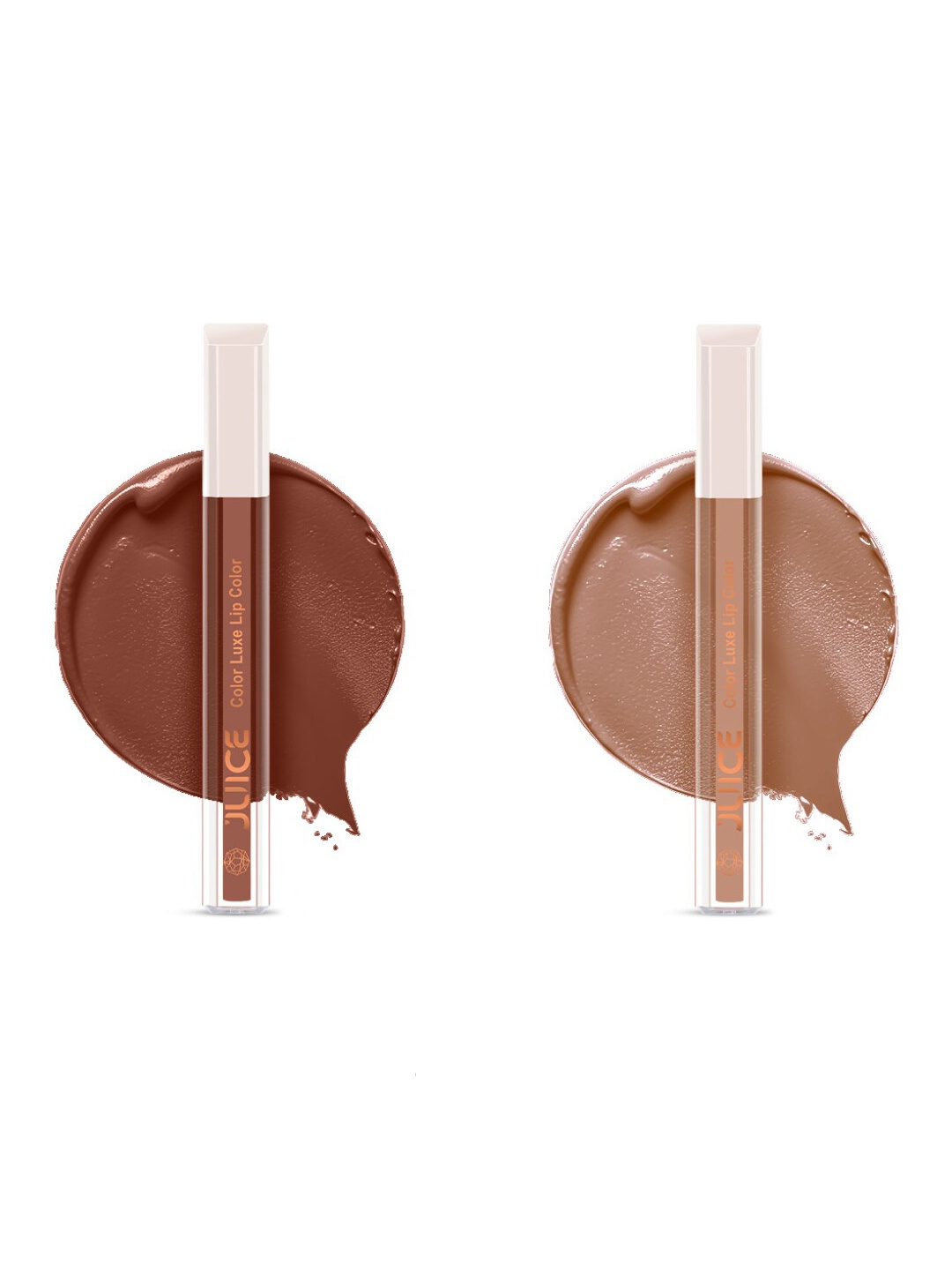 JUICE Color Luxe 2-Pcs Transfer proof Lip Color - 5ml Each - M11-M18, Nude