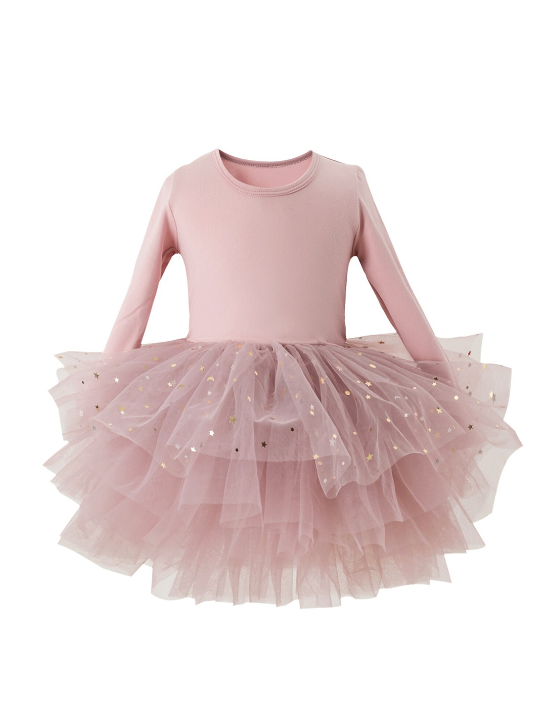 

StyleCast Girls Pink Applique Cotton Balloon Dress
