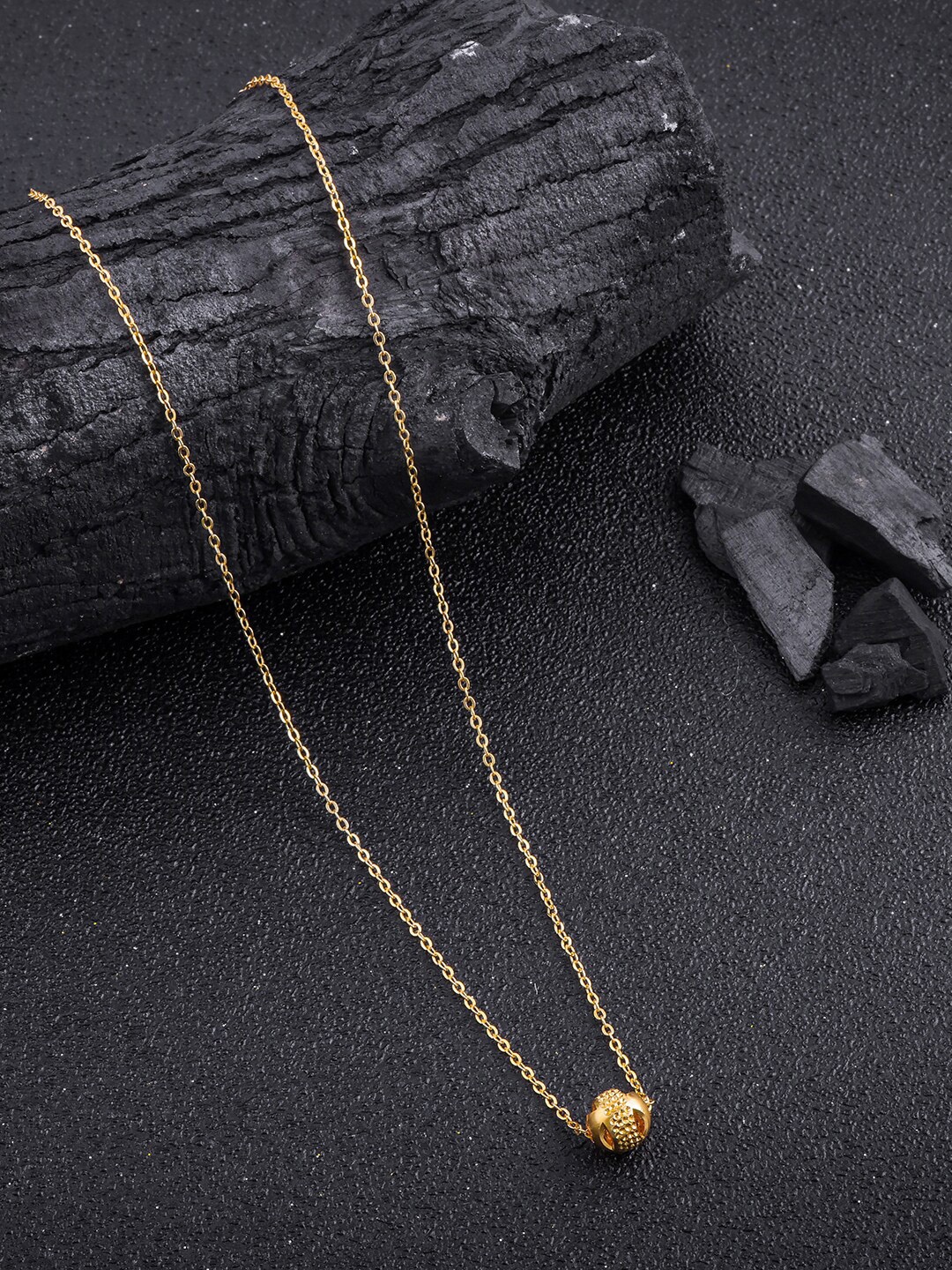 

DressBerry Gold-Toned Brass Gold-Plated Chain