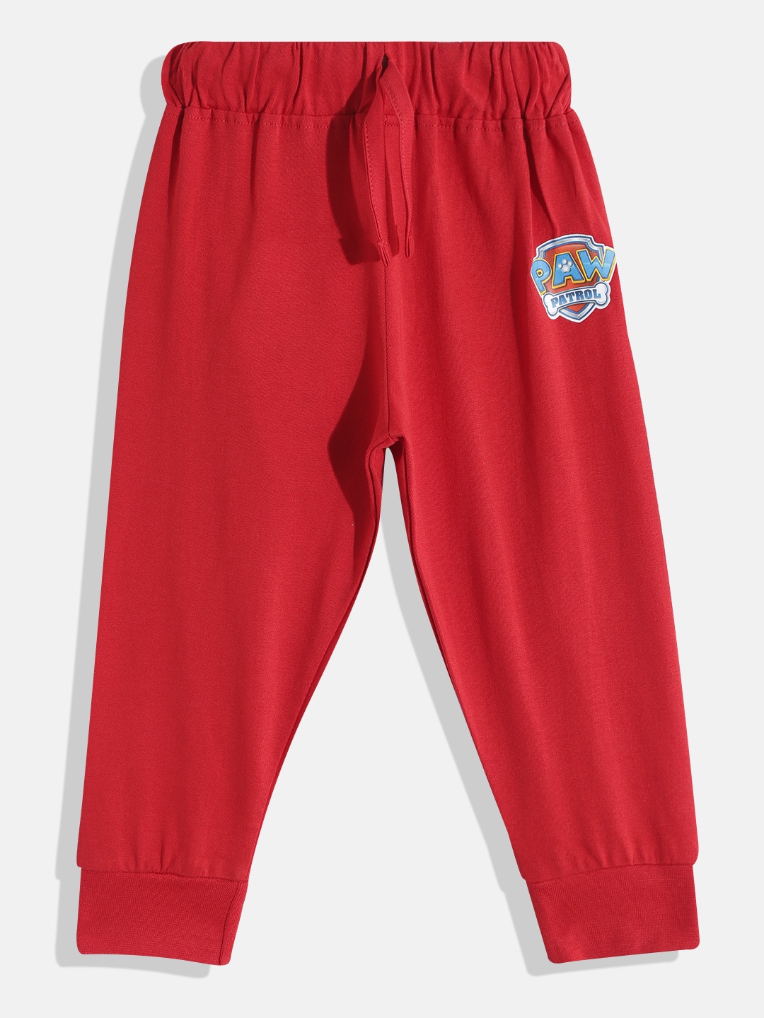 

Eteenz Boys Paw Patrol Print Detail Premium Cotton Joggers, Red