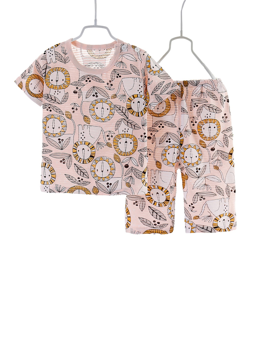

StyleCast Boys Pink Graphic Printed Night Suit