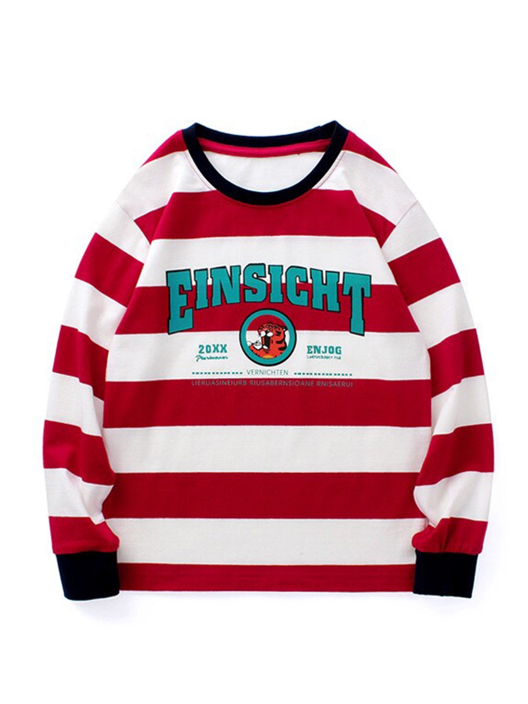 

StyleCast Boys Maroon Striped Cotton Sweatshirt