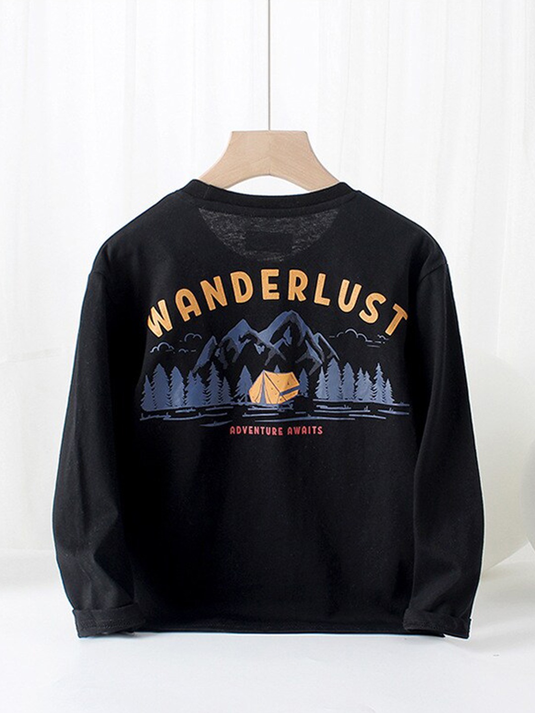 

StyleCast Boys Black Typography Printed Sweatshirt