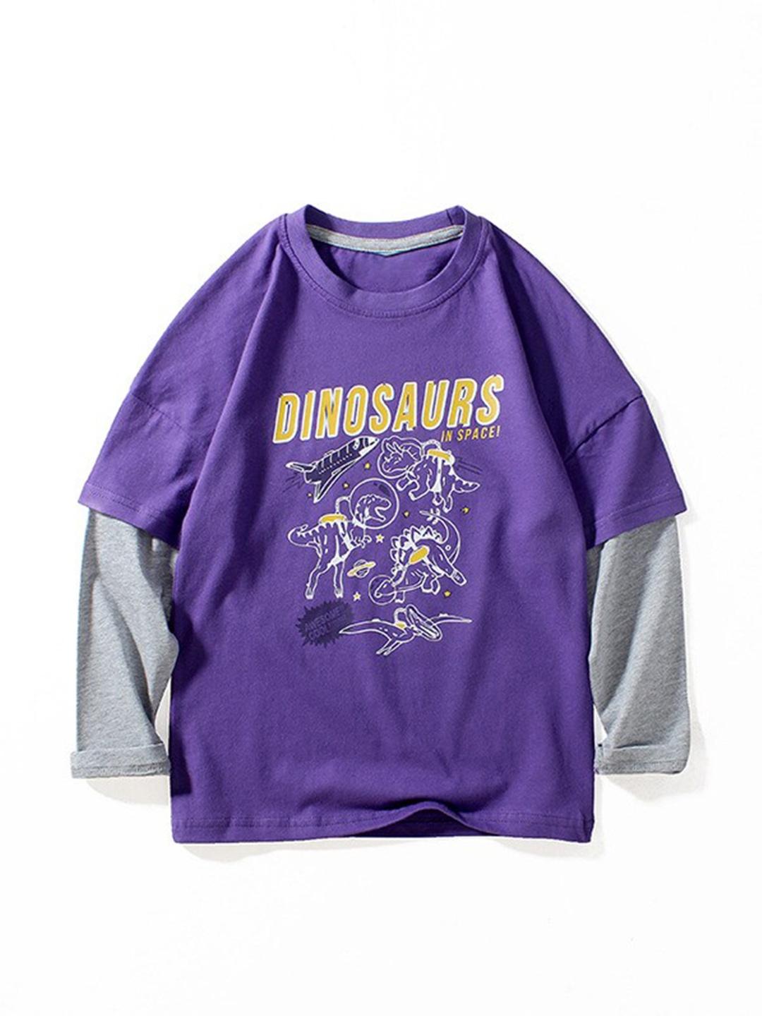 

StyleCast Boys Printed Sweatshirt, Purple