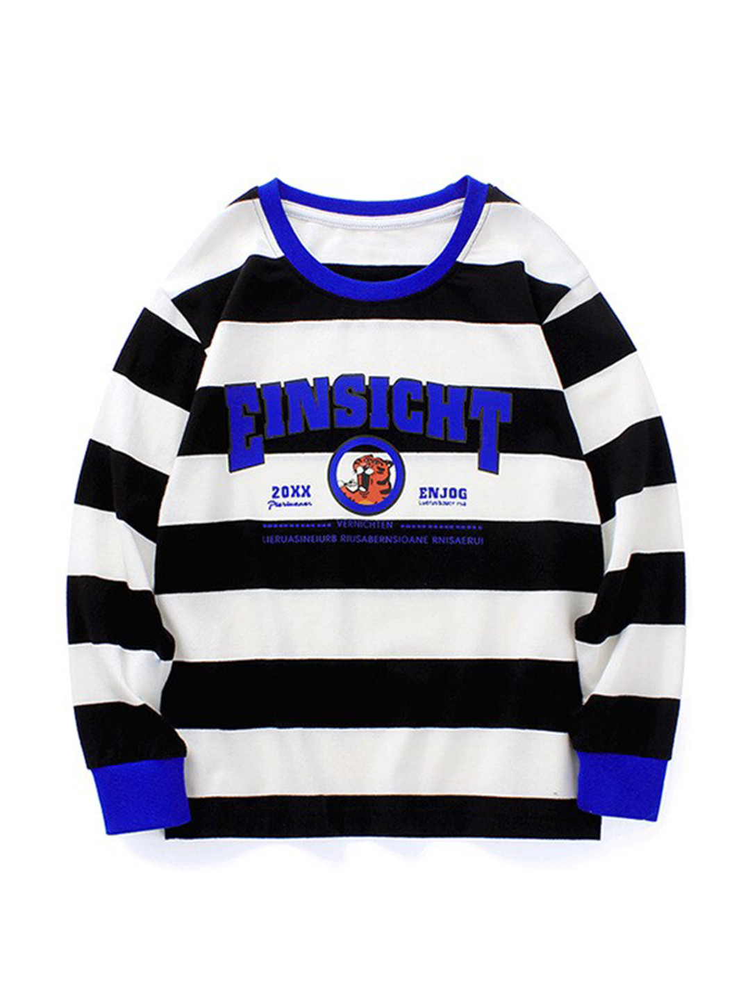

StyleCast Boys Blue Striped Cotton Sweatshirt