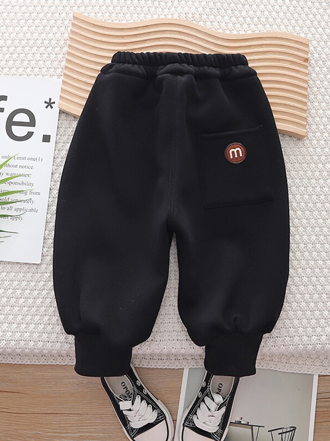 

StyleCast Kids Black Mid-Rise Easy Wash Jogger