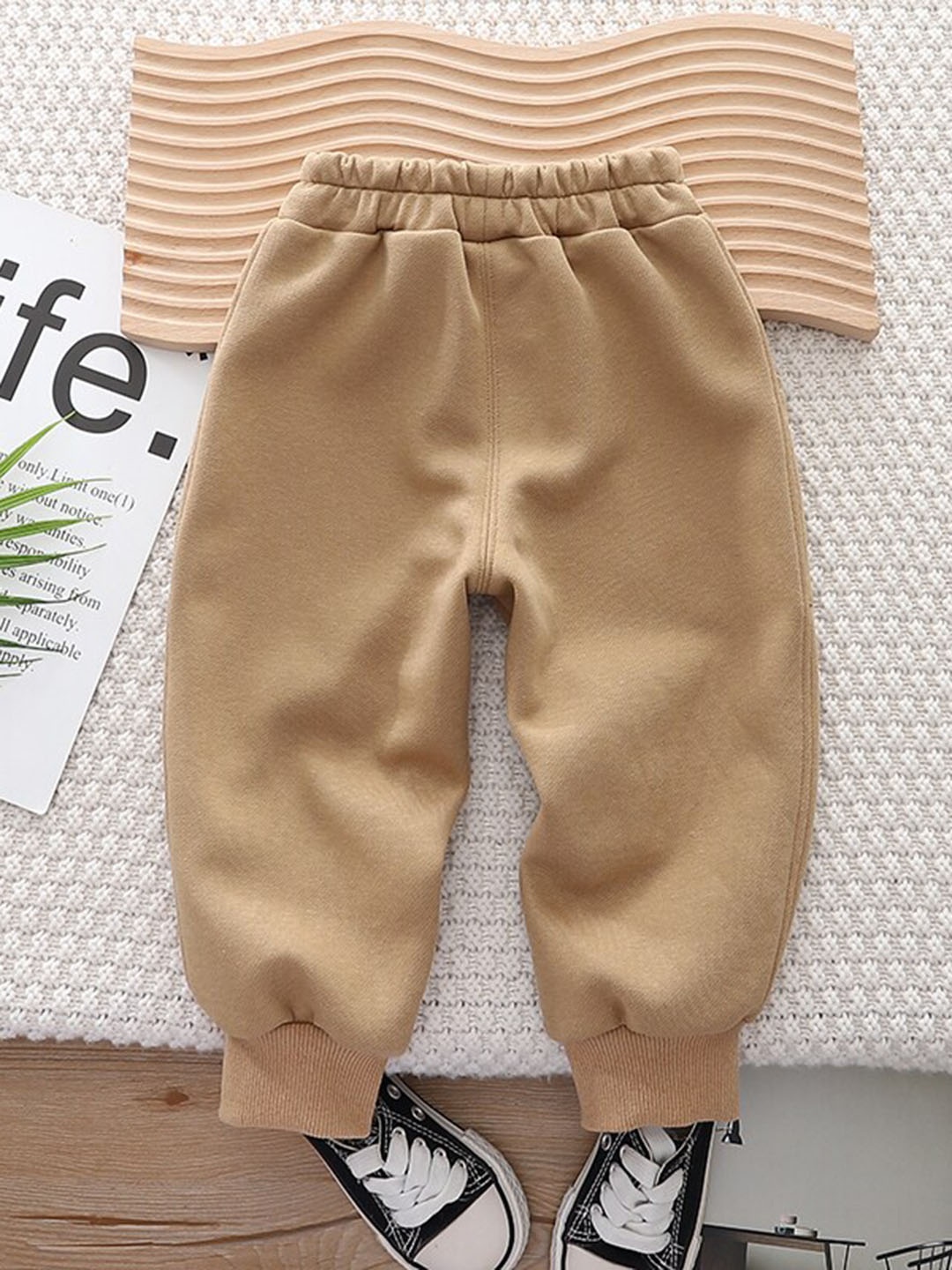 

StyleCast Kids Khaki Mid-Rise Easy Wash Joggers