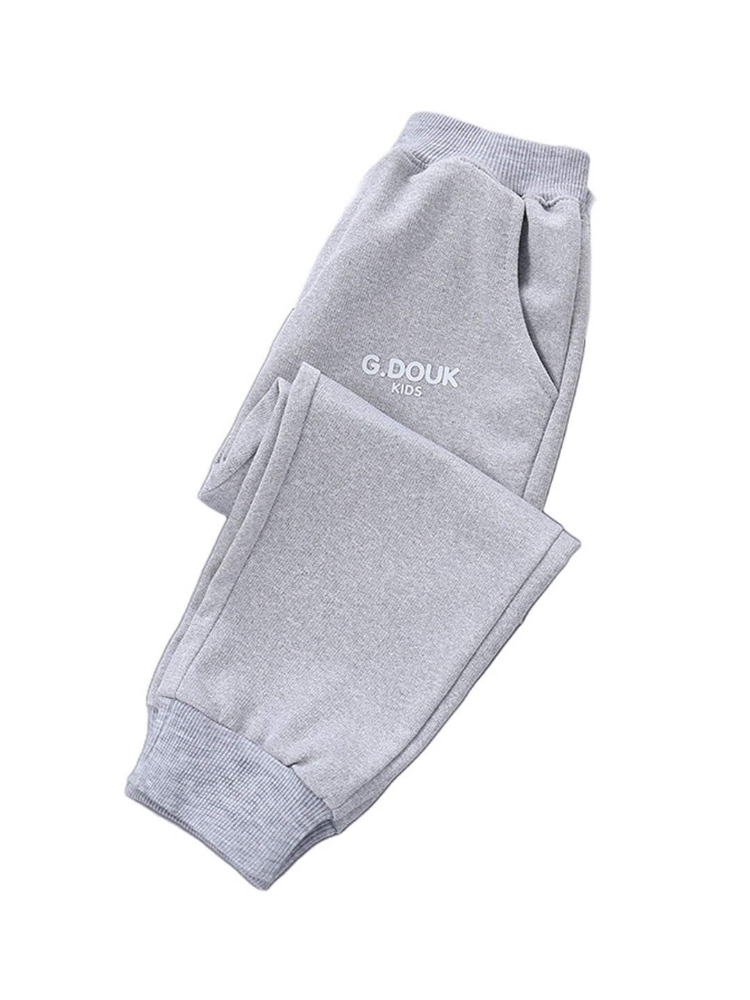 StyleCast Boys Grey Easy Wash Mid-Rise Joggers