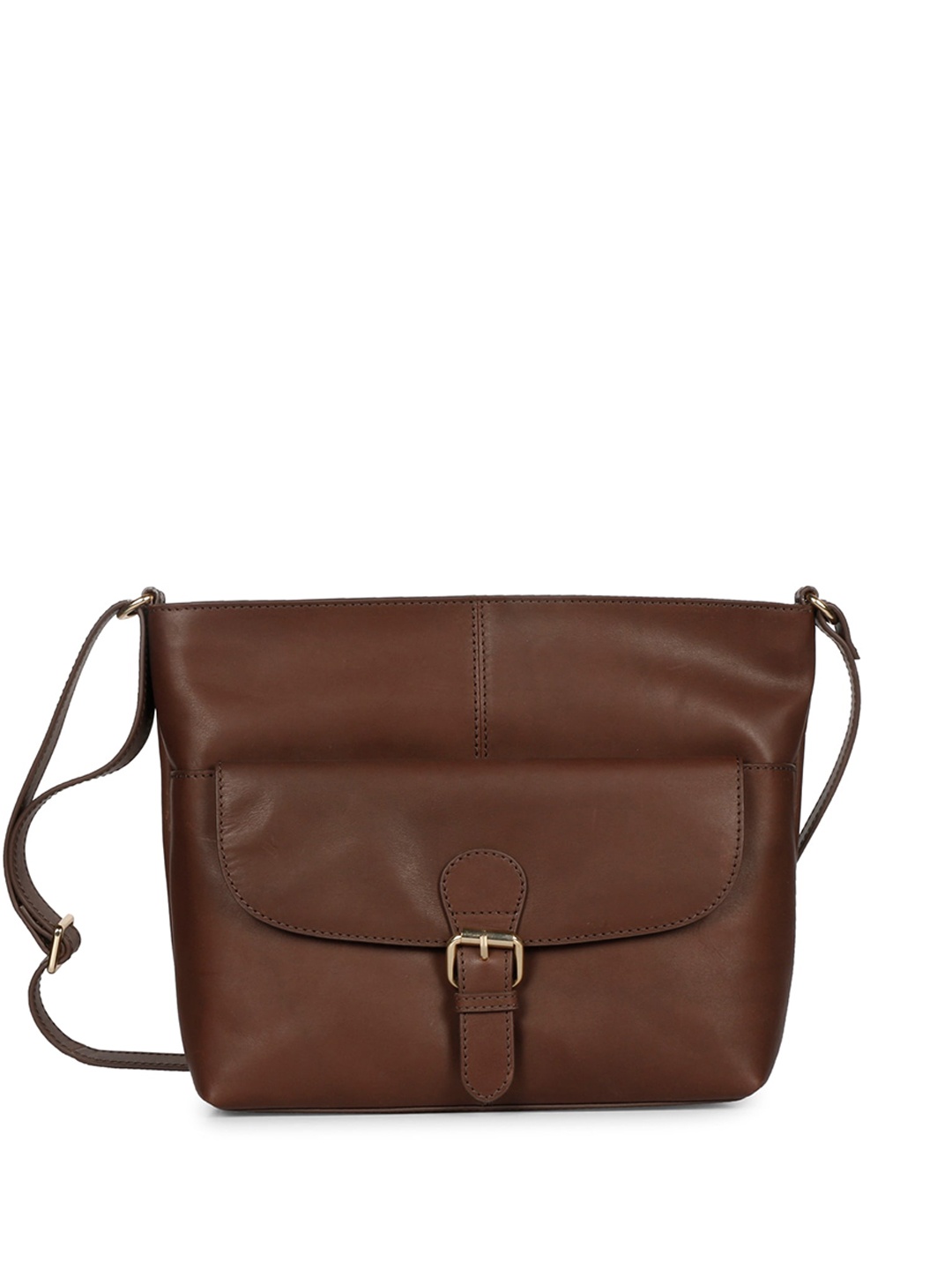 

Saint G Leather Sling Bag, Brown
