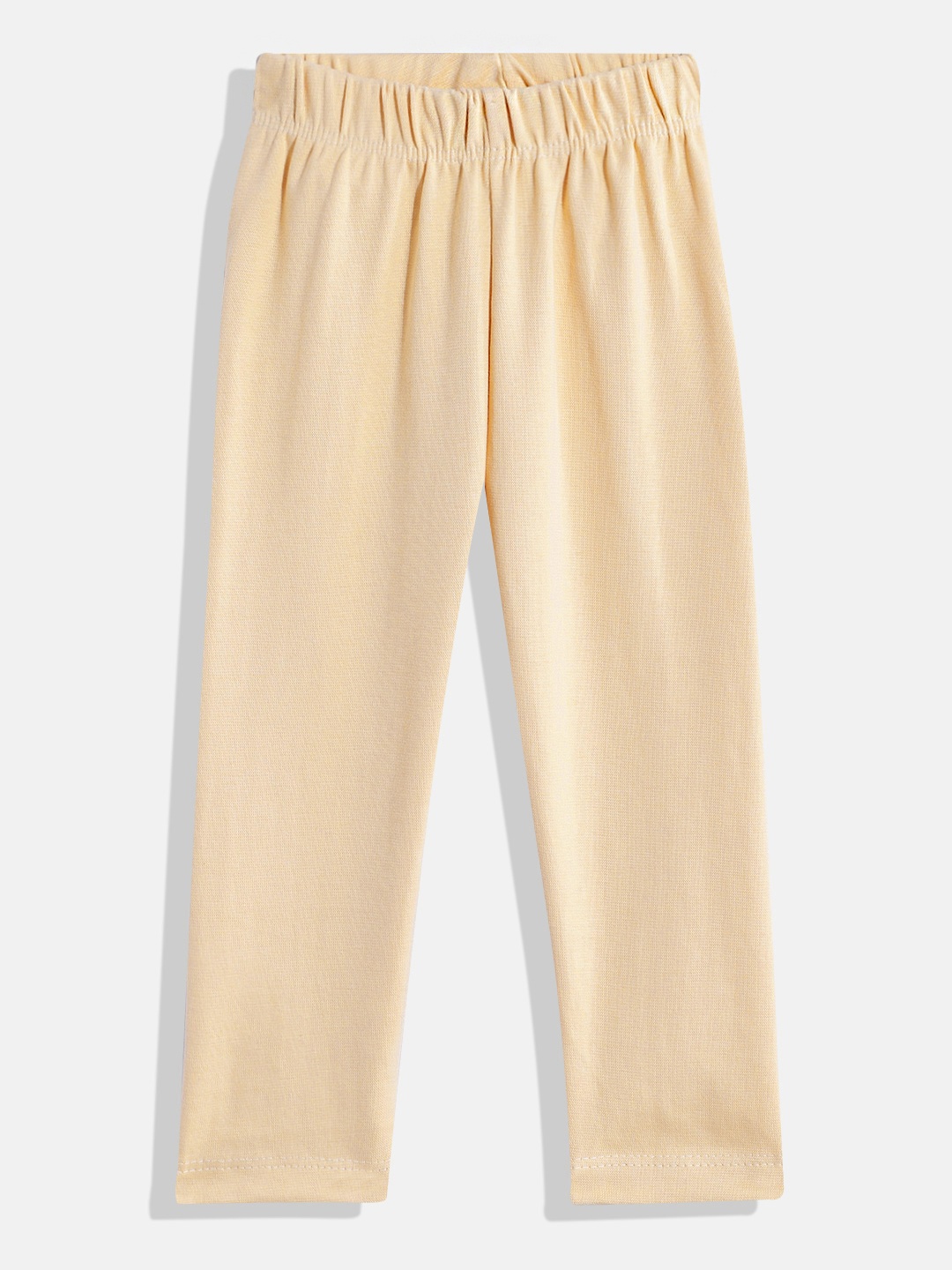 

Eteenz Infant Girls Premium Cotton Mid-Rise Leggings, Cream