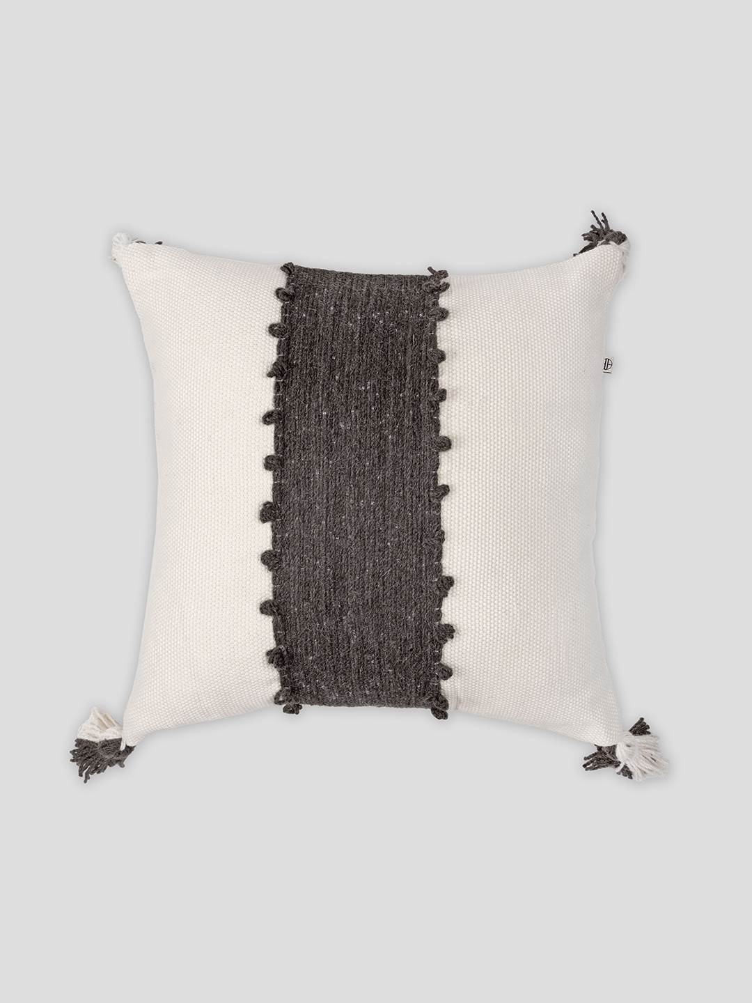 

HOUMN White Striped Square Cushion Covers
