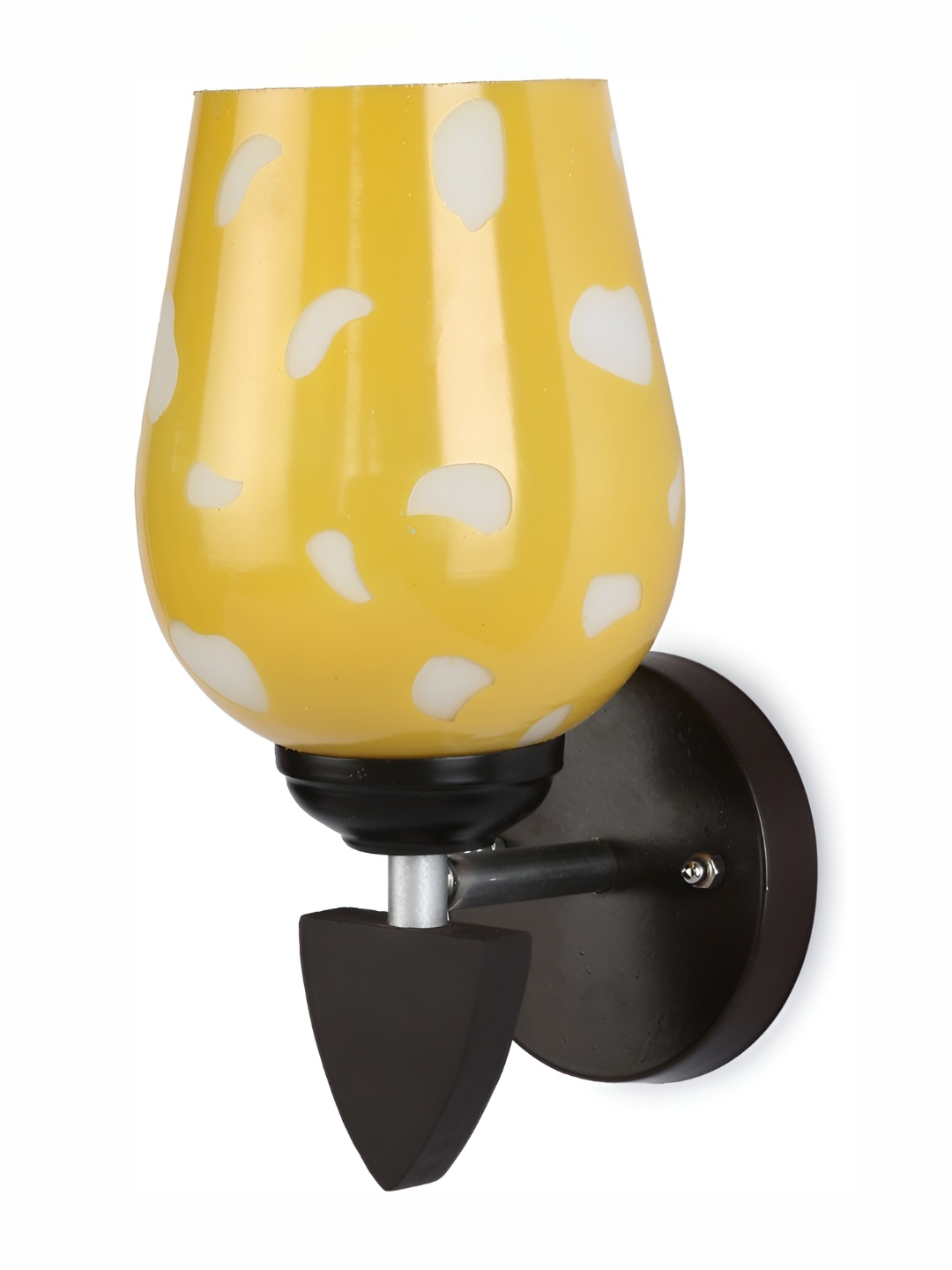 Afast Yellow Glass Wall Lamp