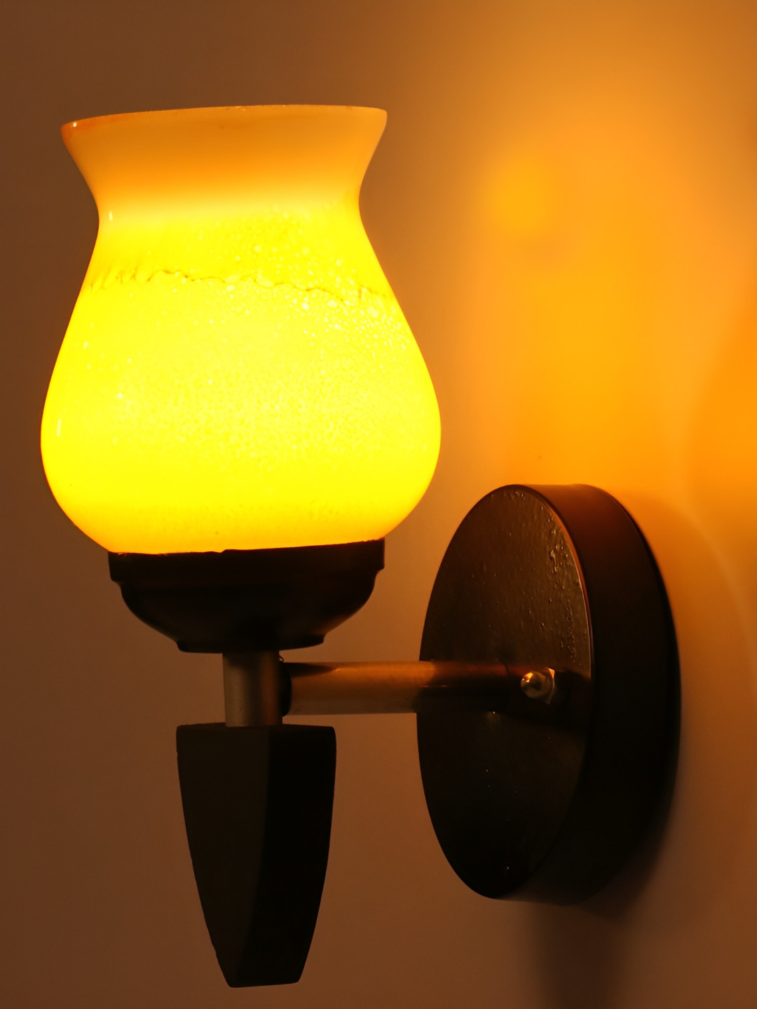 

Afast Orange Glass Wall Lamp