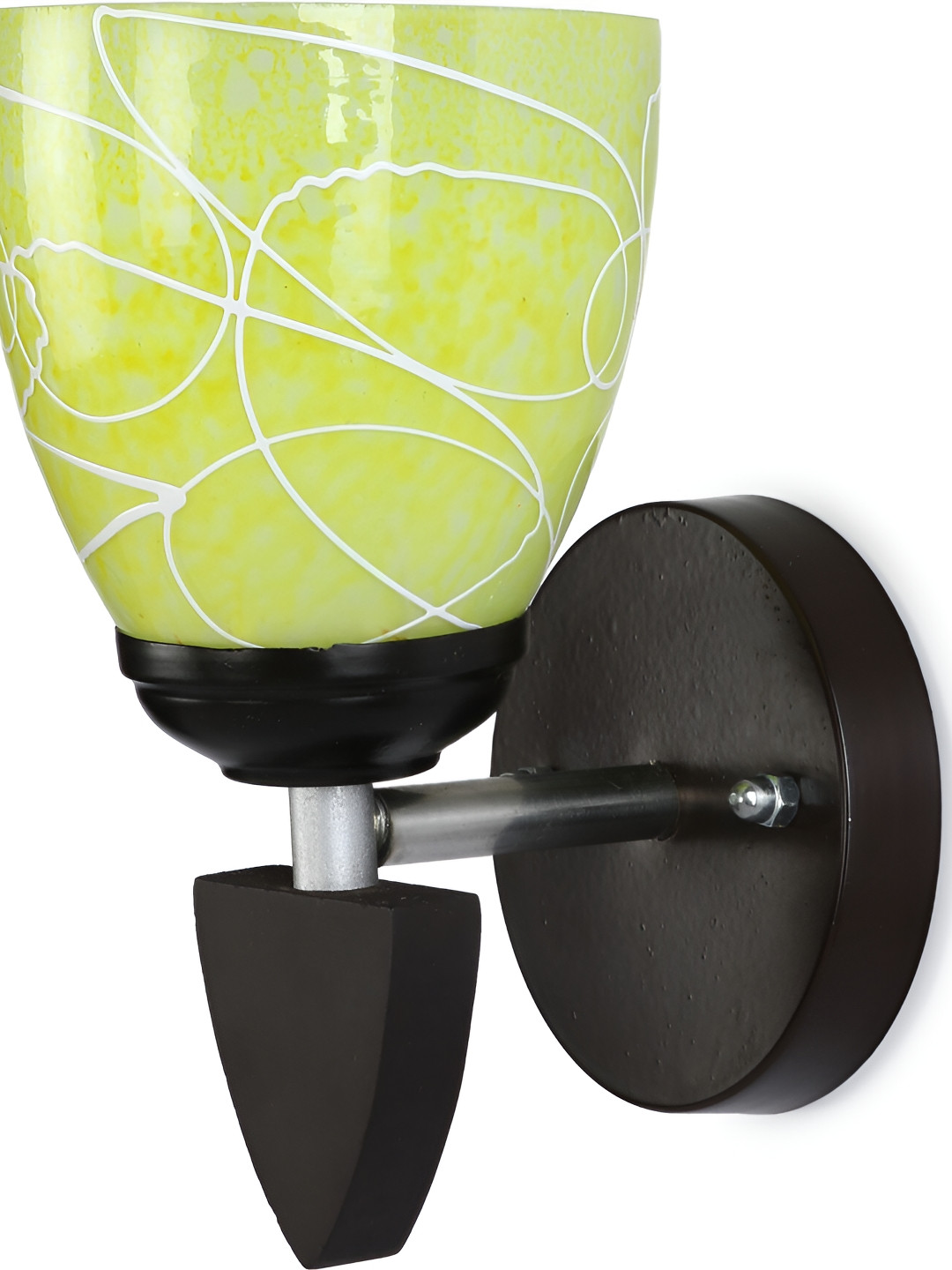

Afast Yellow Glass Wall Lamp