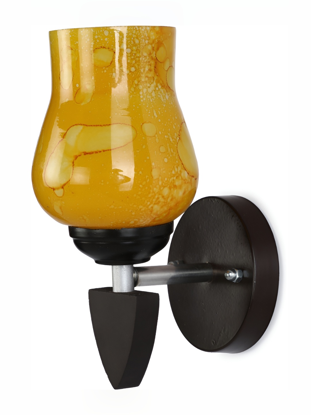

Afast Yellow Glass Wall Lamp