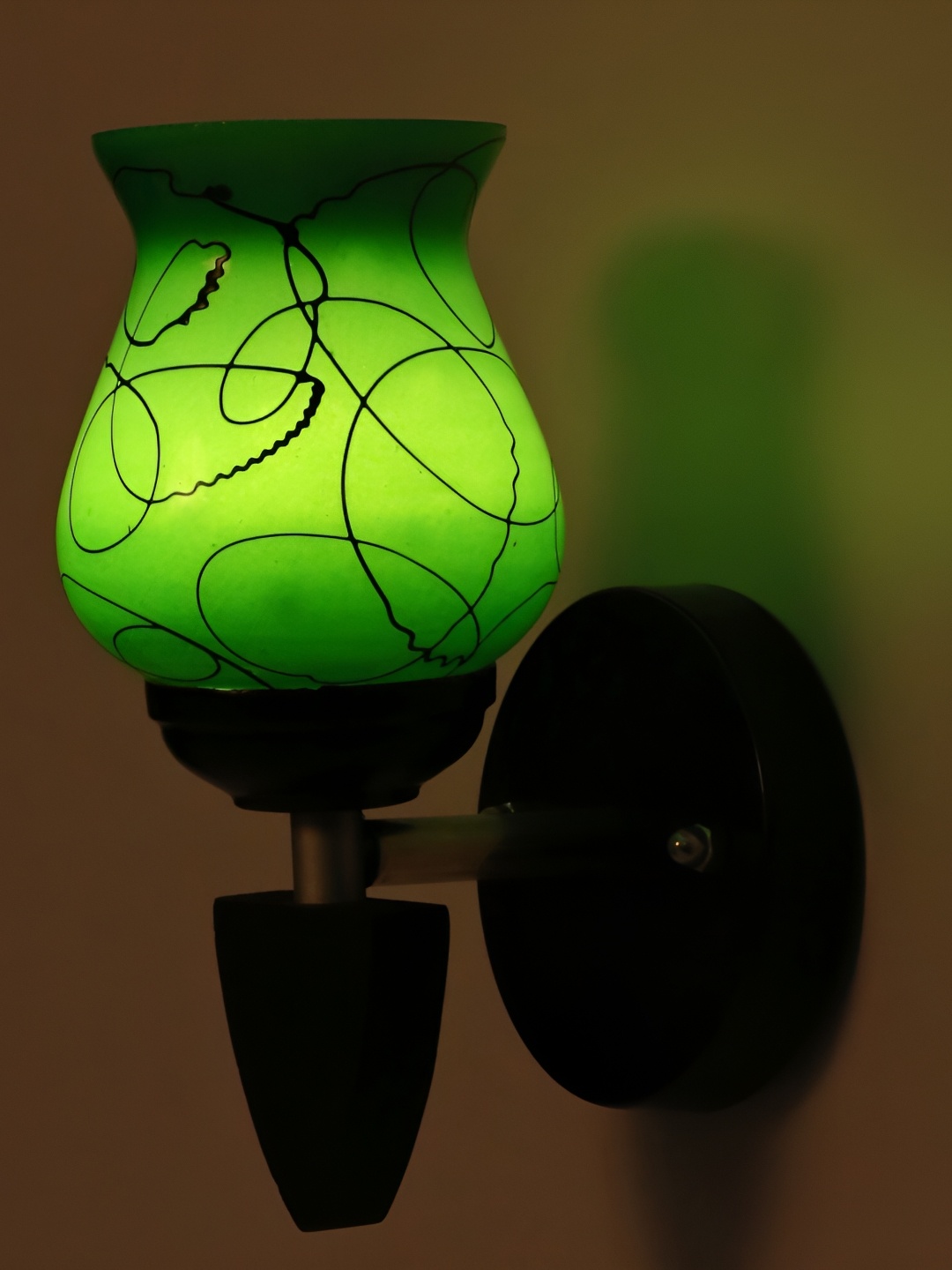 

Afast Green Glass Wall Lamp