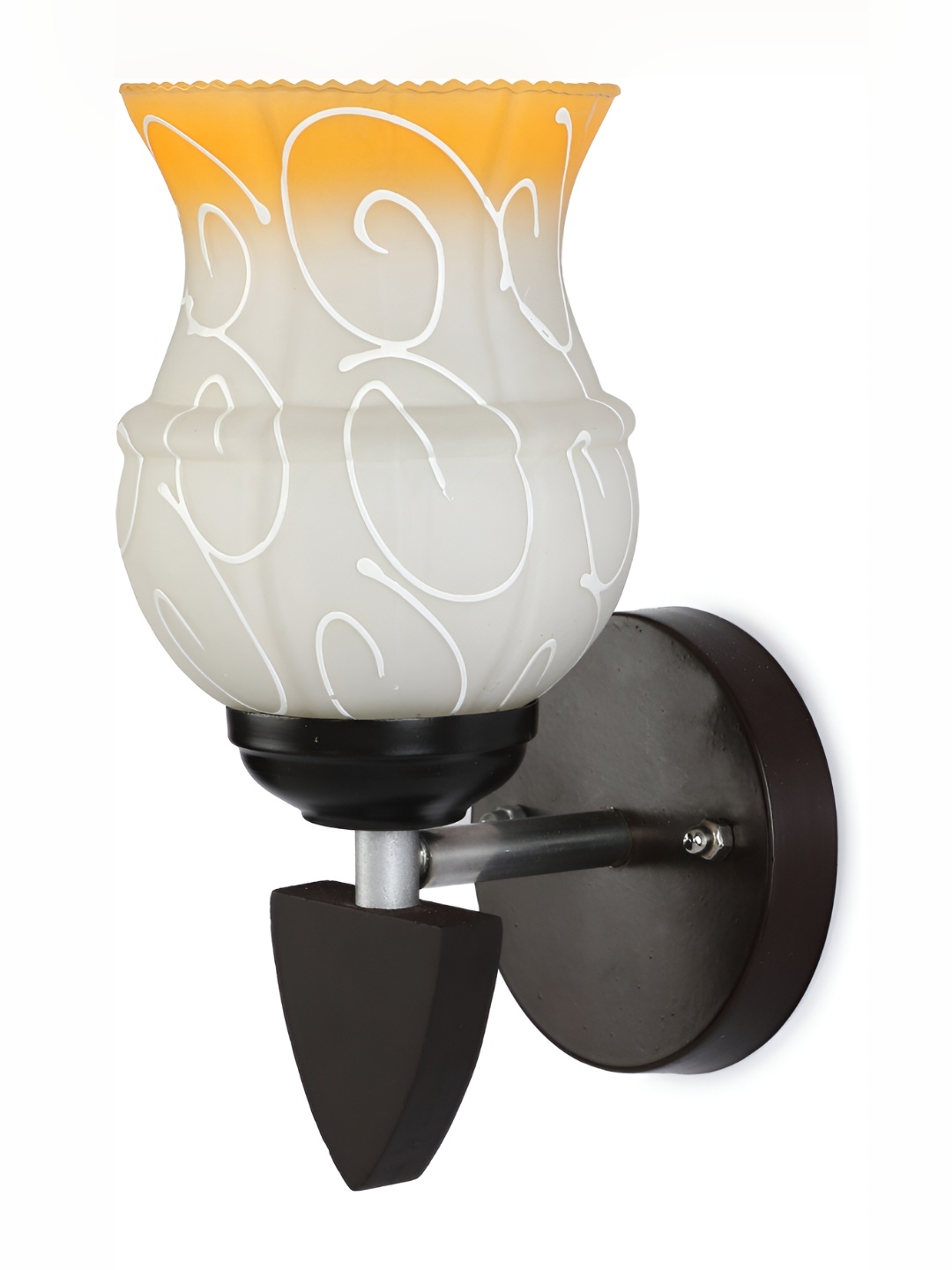 

Afast Yellow Glass Wall Lamp