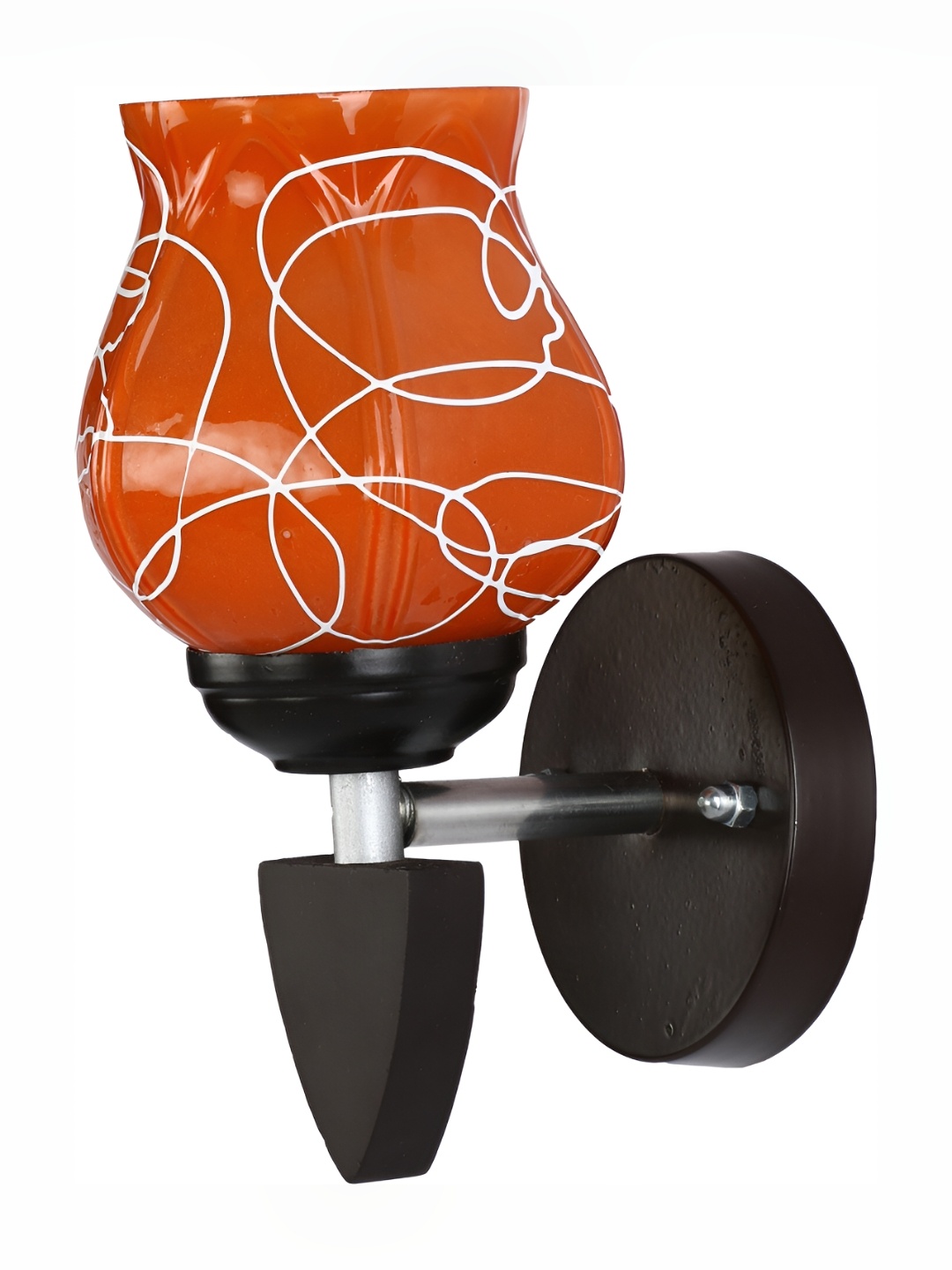 

Afast Orange Glass Wall Lamp