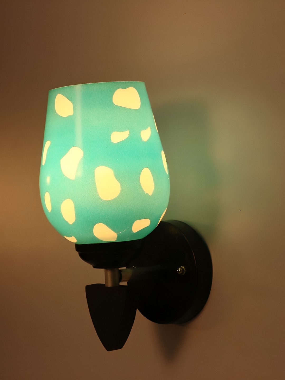 

Afast Purple Glass Wall Lamp