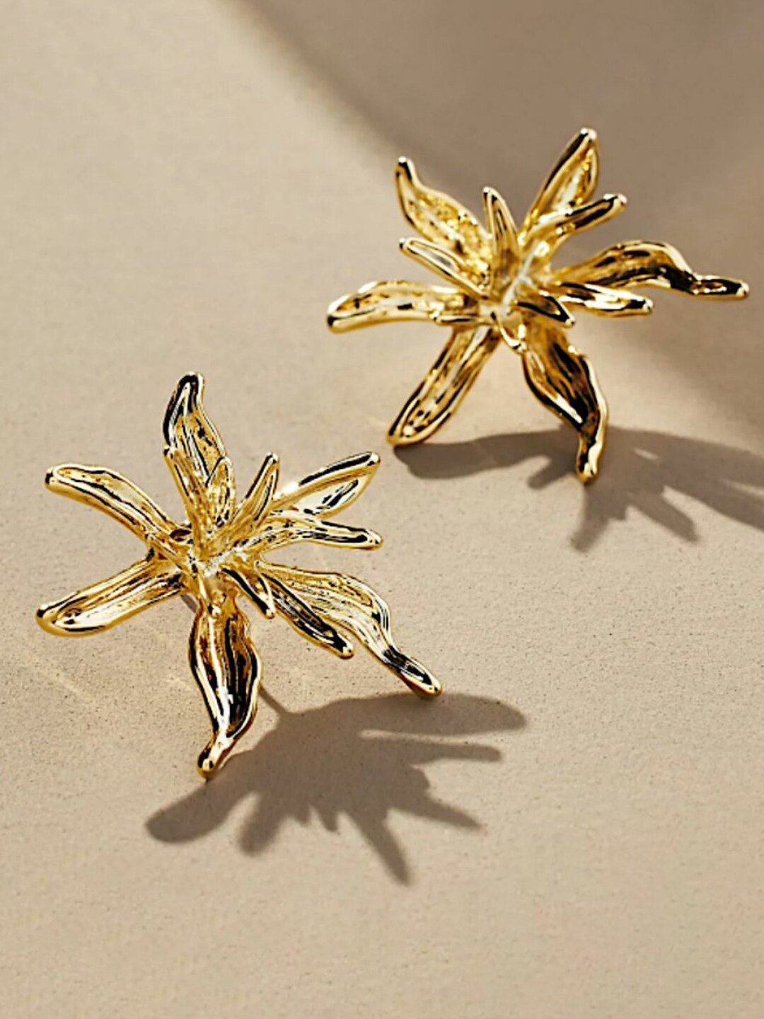

Krelin Gold Plated Studs Earrings